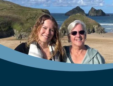 Lily and Nan - blog frame