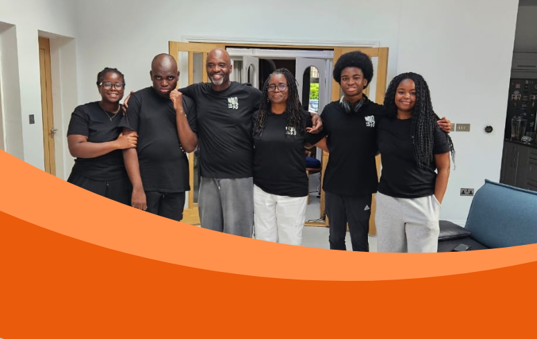 Lynette family blog frame