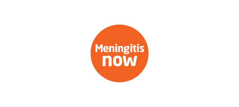 Meningitis Now's logo on a white background